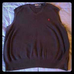 Polo Ralph Lauren Sweater Vest: Navy Blue